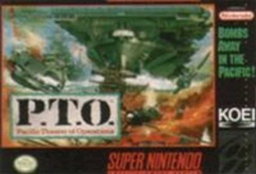 SFC★P.T.O. Pacific Theater of Operations P.T.O. Pacific Theater of Operations Super Nintendo SNES